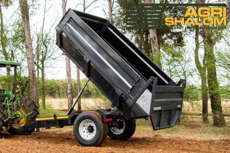 8T HALF-PIPE TIPPER TRAILER